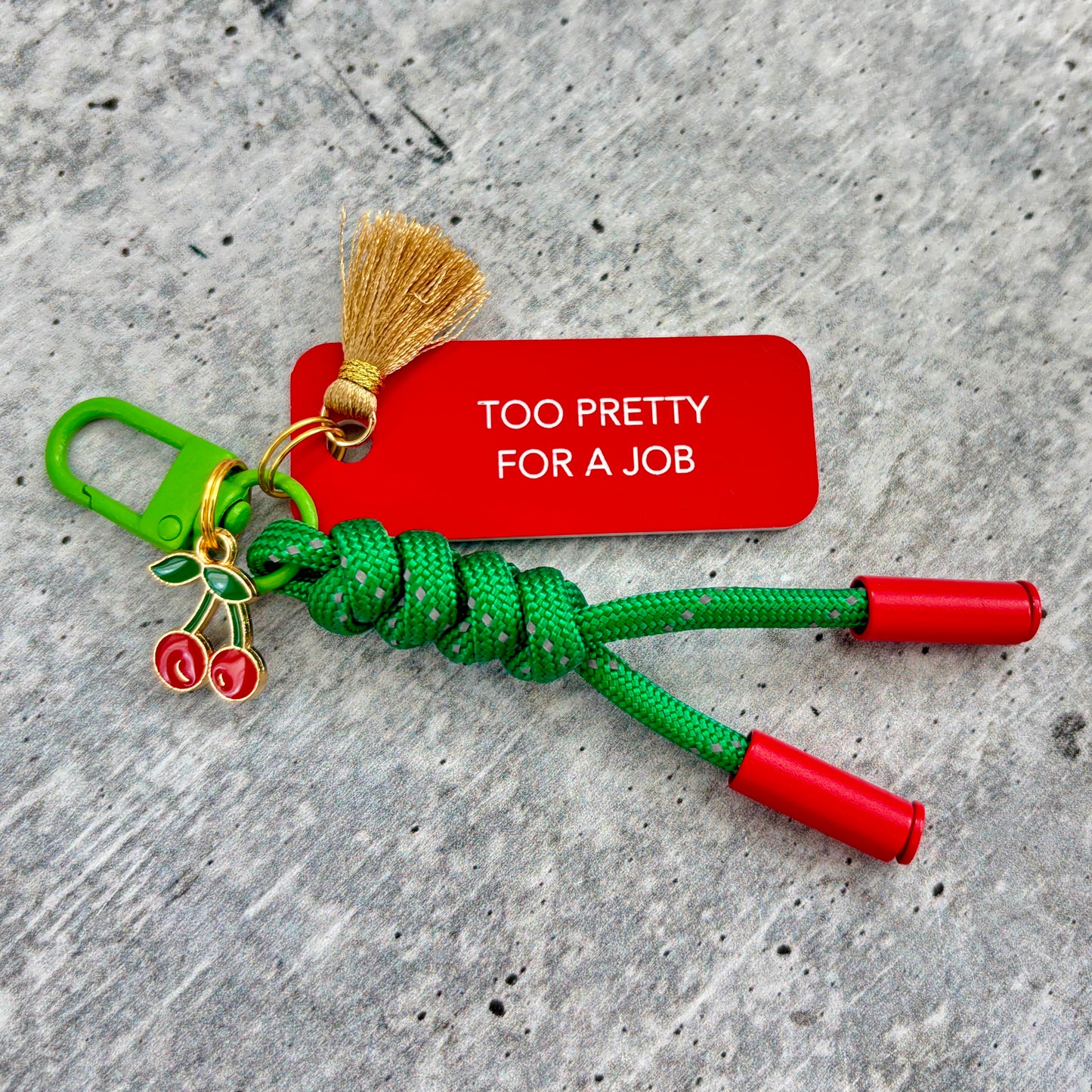 TOO PRETTY FOR A JOB